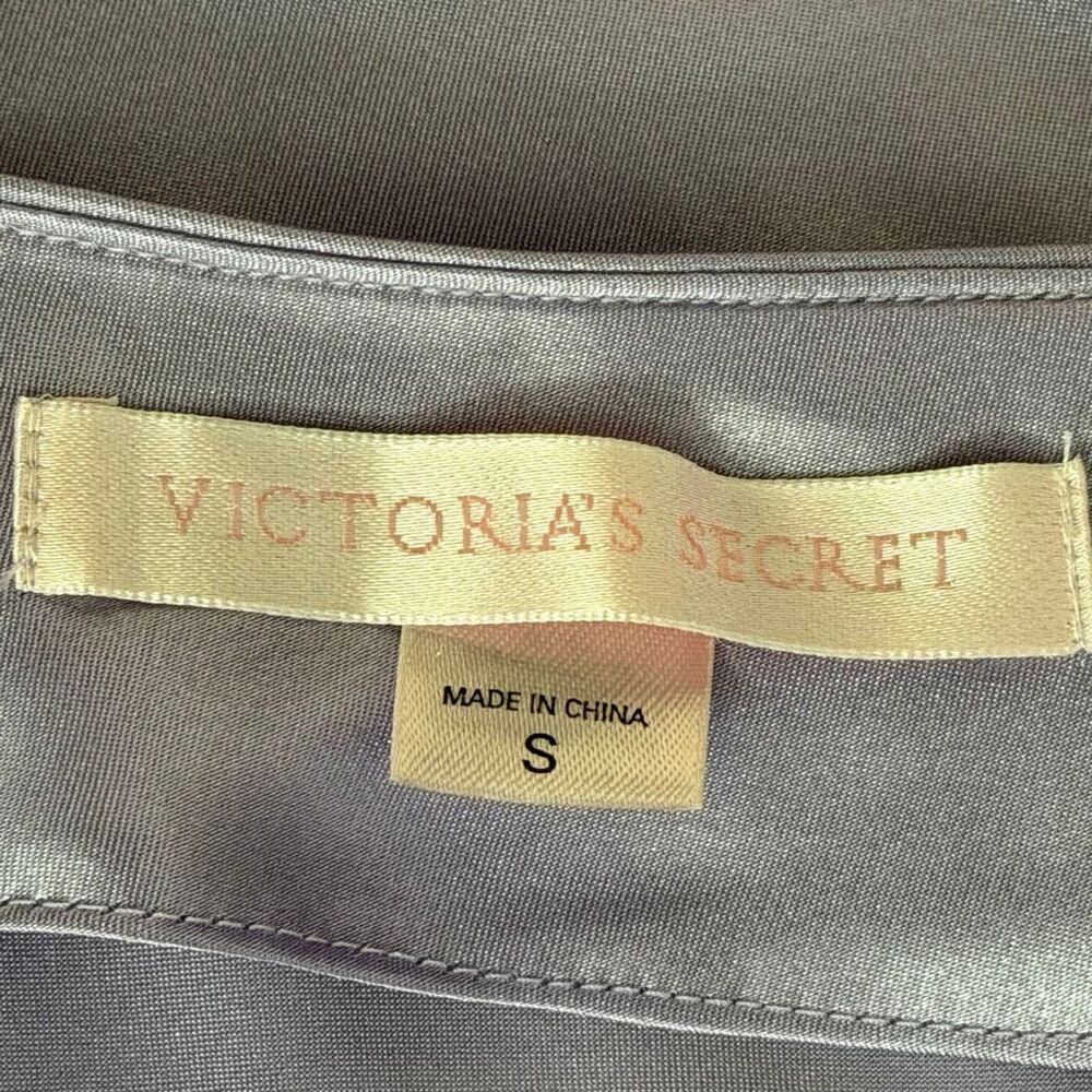 Victoria’s Secret Satin Slip Dress Lavender Purple Cowl Neck Open Back Size S - Picture 8 of 9